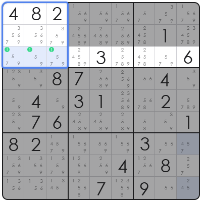 sudoku cross hatching